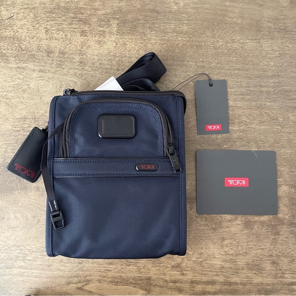 Tumi Other - NWT TUMI Men's Navy Crossbody Bag